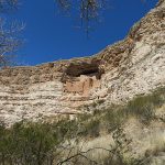 Montezuma Castle National Monument is a park near Camp Verde, Arizona, that includes cliff dwellings. – photo by Joe Alexander
