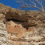 Montezuma Castle National Monument is a park near Camp Verde, Arizona, that includes cliff dwellings. – photo by Joe Alexander