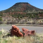 Iron gives the red color to the famous rocky terrain of the area around Sedona, Arizona. – photo by Joe Alexander