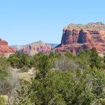 Iron gives the red color to the famous rocky terrain of the area around Sedona, Arizona. – photo by Joe Alexander