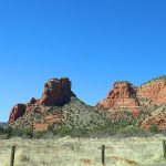 Iron gives the red color to the famous rocky terrain of the area around Sedona, Arizona. – photo by Joe Alexander