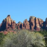 Iron gives the red color to the famous rocky terrain of the area around Sedona, Arizona. – photo by Joe Alexander