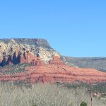 Iron gives the red color to the famous rocky terrain of the area around Sedona, Arizona. – photo by Joe Alexander