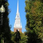 Old North Church and Paul Revere statue. Boston Freedom Trail. – photo by Joe Alexander