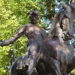Paul Revere statue near the Old North Church. Boston Freedom Trail. – photo by Joe Alexander
