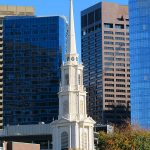 Park Street Church in downtown Boston. – photo by Joe Alexander