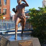 Tony DeMarco statue in downtown Boston. – photo by Joe Alexander