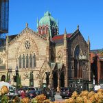 Copley Square includes Trinity Church, the Old South Church and the Boston Public Library. – photo by Joe Alexander