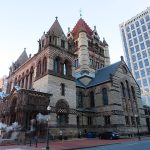 Copley Square includes Trinity Church, the Old South Church and the Boston Public Library. – photo by Joe Alexander