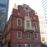 The Old State House in downtown Boston was built in 1713. – photo by Joe Alexander