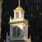 The Old State House in downtown Boston was built in 1713. – photo by Joe Alexander