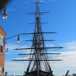 USS Constitution at the Boston Naval Shipyard. – photo by Joe Alexander