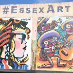 Mural at Essex Modern City in San Antonio in January, 2024.