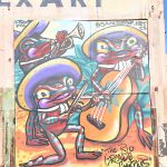 Mural at Essex Modern City in San Antonio in January, 2024.