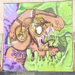 Mural at Essex Modern City in San Antonio in January, 2024.