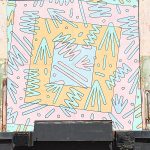 Mural at Essex Modern City in San Antonio in January, 2024.