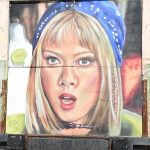 Mural at Essex Modern City in San Antonio in January, 2024.