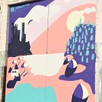 Mural at Essex Modern City in San Antonio in January, 2024.