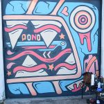 Mural at Essex Modern City in San Antonio in January, 2024.