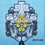 Mural at Essex Modern City in San Antonio in January, 2024.