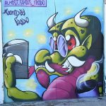 Mural at Essex Modern City in San Antonio in January, 2024.