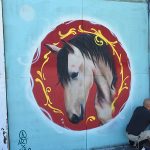 Mural at Essex Modern City in San Antonio in January, 2024.