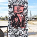 Mural at Essex Modern City in San Antonio in January, 2024.
