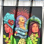 Mural at Essex Modern City in San Antonio in January, 2024.
