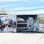 Murals at Essex Modern City in San Antonio in January, 2024.