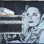 Mural at Essex Modern City in San Antonio in January, 2024.