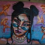 Mural at Essex Modern City in San Antonio in January, 2024.