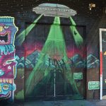Mural at Essex Modern City in San Antonio in January, 2024.