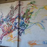 Mural at Essex Modern City in San Antonio in January, 2024.