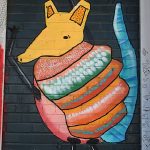 Mural at Essex Modern City in San Antonio in January, 2024.