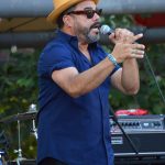 El Robotico with Bombasta on Saturday night, May 18, 2024, at Main Plaza in downtown San Antonio. - photo by Joe Alexander