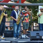 Bombasta on Saturday night, May 18, 2024, at Main Plaza in downtown San Antonio. - photo by Joe Alexander