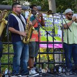 Bombasta on Saturday night, May 18, 2024, at Main Plaza in downtown San Antonio. - photo by Joe Alexander