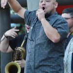 Bombasta on Saturday night, May 18, 2024, at Main Plaza in downtown San Antonio. - photo by Joe Alexander