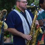 Bombasta on Saturday night, May 18, 2024, at Main Plaza in downtown San Antonio. - photo by Joe Alexander