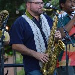 Bombasta on Saturday night, May 18, 2024, at Main Plaza in downtown San Antonio. - photo by Joe Alexander