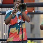 Bombasta on Saturday night, May 18, 2024, at Main Plaza in downtown San Antonio. - photo by Joe Alexander