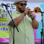 Bombasta on Saturday night, May 18, 2024, at Main Plaza in downtown San Antonio. - photo by Joe Alexander