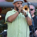 Bombasta on Saturday night, May 18, 2024, at Main Plaza in downtown San Antonio. - photo by Joe Alexander