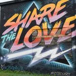 Mural at Essex Modern City near downtown San Antonio. – photo by Joe Alexander