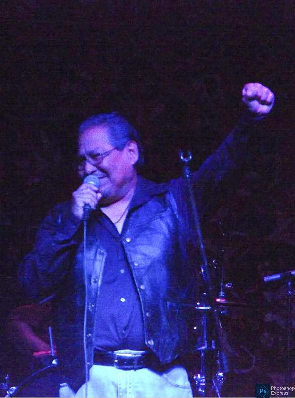 Joe Jama at the Texas Legacy Music concert in San Antonio in 2013. – photo by Joe Alexander
