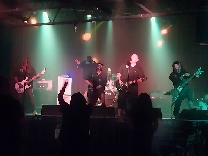 Pigweed on stage at Fitzgerald's Bar and Live Music Venue in San Antonio on Friday, May 17, 2024. - photo by Joe Alexander