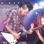 Drowning Mona performing in San Antonio, Texas, on Aug. 31, 2014. - photo by Joe Alexander