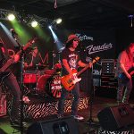 Eden Burning at The Amp on the St. Mary's Strip on July 6, 2018. - photo by Joe Alexander