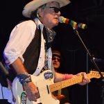 Joe King Carrasco at Sam's Burger Joint in San Antonio on June 2, 2018. - photo by Joe Alexander