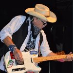 Joe King Carrasco at Sam's Burger Joint in San Antonio on June 2, 2018. - photo by Joe Alexander
